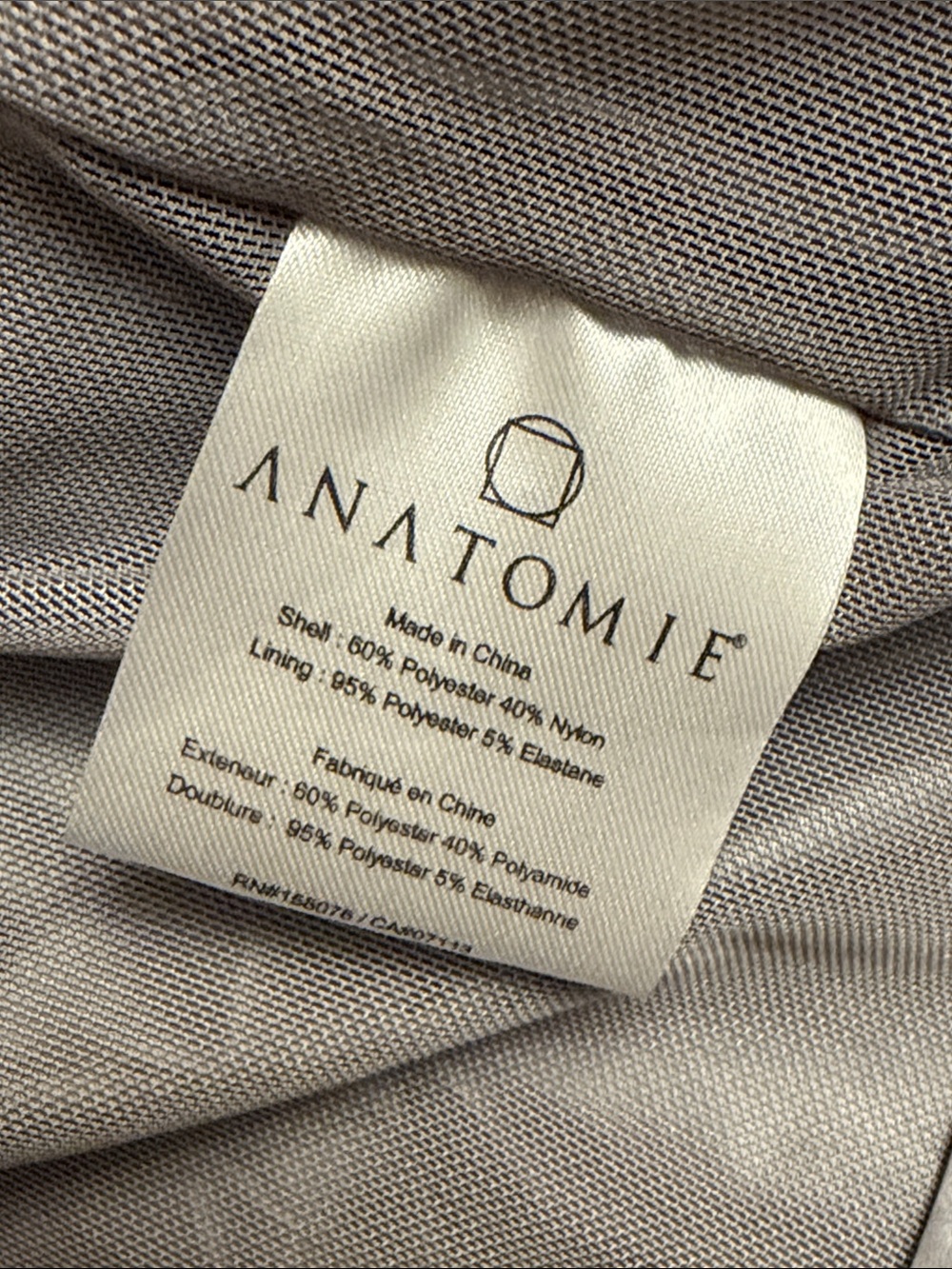 Anatomie Silver Grey Travel Merika Travel Jacket - Picture 10 of 16
